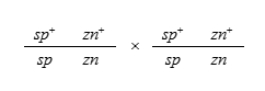 <strong>In corn, small pollen (sp)is recessive to normal pollen (sp<sup>+</sup>)and banded necrotic tissue, called zebra necrotic (zn), is recessive to normal tissue (zn<sup>+</sup>).The genes that produce these phenotypes are closely linked on chromosome 10.If no crossing over occurs between these two loci, give the types of progeny expected from the following cross: </strong> A)sp<sup>+</sup> zn<sup>+</sup>/sp zn; sp zn/sp zn B)sp<sup>+</sup> zn/sp zn; sp zn<sup>+</sup>/sp zn C)sp<sup>+</sup> zn<sup>+</sup>/sp<sup>+</sup> zn<sup>+</sup>; sp<sup>+</sup> zn<sup>+</sup>/sp zn; sp zn/sp zn D)sp<sup>+</sup> zn/sp<sup>+</sup> zn; sp<sup>+</sup> zn/sp zn<sup>+</sup>; sp zn<sup>+</sup>/sp<sup>+</sup> zn; sp zn<sup>+</sup>/sp zn<sup>+</sup> E)sp<sup>+</sup> zn<sup>+</sup>/sp zn; sp<sup>+</sup> zn/sp zn