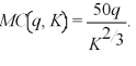 Laura's internet services has the following short-run cost curve: where q is Laura's output level,K is the number of servers she leases and r is the lease rate of servers.Laura's short-run marginal cost function is: Currently,Laura leases 8 servers,the lease rate of servers is $15,and Laura can sell all the output she produces for $500.Find Laura's short-run profit maximizing level of output.Calculate Laura's profits.If the lease rate of internet servers rise to $20,how does Laura's optimal output and profits change?