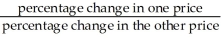 <strong>The formula for the price elasticity of demand for a commodity can be written as which of the following?</strong> A) B) C) D) E)