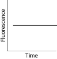 <strong>After reading the paragraph below, answer the questions that follow. While DNA microarrays can be used to determine whether or not a gene is expressed in a cell, quantitative polymerase chain reaction (qPCR) can be used to measure the extent of gene expression in cells and tissues. To perform qPCR, mRNA is extracted from cells and reverse transcribed to complementary DNA (cDNA). Using fluorescent DNA molecules that recognize specific gene sequences and DNA polymerase, copies of the gene sequence of interest are made. After the copies are made, a fluorescent detector measures the intensity of the fluorescent signal, which is proportional to the number of mRNA transcripts in the cell and corresponds to the level of gene expression in the cell. A pancreatic cell normally produces low levels of the protein insulin, but after a meal it produces large levels of insulin before returning to its initial state. Which of the following figures would represent qPCR data obtained from a pancreatic cell that went through this cycle?</strong> A)   B)   C)   D)   <div style=padding-top: 35px> 