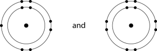 <strong>Which of the following pairs of atoms would be most likely to form an ionic bond?</strong> A) B) C) D) E)