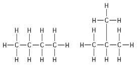 <strong> The two molecules shown in the figure above are best described as</strong> A) optical isomers. B) enantiomers. C) structural isomers. D) cis-trans isomers. E) chain length isomers.