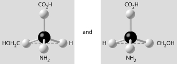 <strong> Which of the pairs of molecular structures shown below do NOT depict enantiomers (enantiomeric forms)of the same molecule?</strong> A) B) C) D) E)