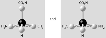 <strong> Which of the pairs of molecular structures shown below do NOT depict enantiomers (enantiomeric forms)of the same molecule?</strong> A) B) C) D) E)
