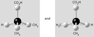 <strong> Which pair of molecules shown below are not enantiomers of a single molecule?</strong> A) B) C) D) E)