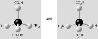 <strong> Which pair of molecules shown below are not enantiomers of a single molecule?</strong> A) B) C) D) E)