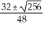 <strong>The critical points for the function y = 8 - 16 - 8x - 12 are at</strong> A) . B) . C) . D) .