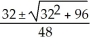 <strong>The critical points for the function y = 8 - 16 - 8x - 12 are at</strong> A) . B) . C) . D) .