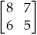× =