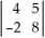 <strong>The value of the determinant is</strong> A)30. B)42. C)16. D)20.