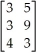 <strong>Add the matrices + .</strong> A) B) C) D)Matrices of these dimensions cannot be added.