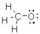<strong>What is the formal charge on the oxygen atom in this structure? </strong> A) +1 B) +2 C) -1 D) -2