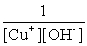 <strong>Write the solubility product expression for the following solubility equilibrium: CuOH (s) \leftrightarrow Cu<sup>+</sup> (aq)+ OH<sup>-</sup> (aq)</strong> A) B) C) D)