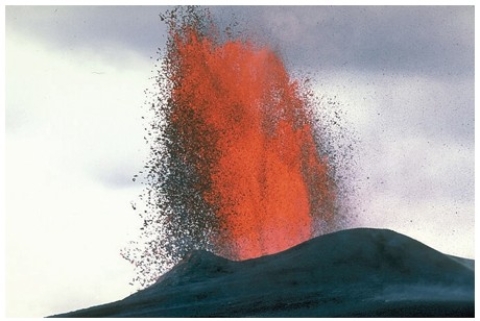 <strong>Which of the following is not a major controlling factor on volcanic eruption style? </strong> A)Age of volcano B)Chemistry of the magma C)Magma volatile content