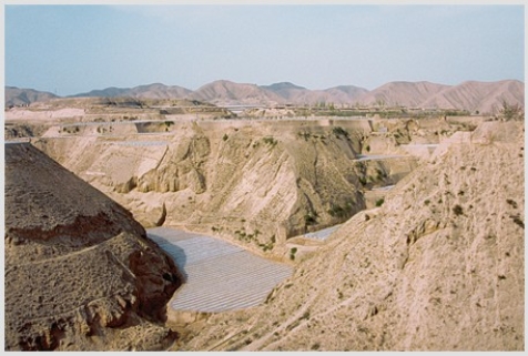 This wind-blown dust deposit (loess)from Tibet  