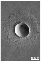 <strong>This type of crater,which is very abundant on most moons and solid planets,is formed by:  </strong> A)the collapse of a limestone cave B)an explosive volcanic eruption C)a nonexplosive volcanic eruption D)impact from a meteoroid or other object from space <div style=padding-top: 35px> 