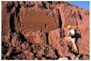 <strong>This wind-blown dust deposit (loess)in Illinois: </strong> A)was deposited by a huge flood of seawater that covered the land at the time of the dinosaurs B)began as clay and silt that were produced by grinding of rocks along ice-age glaciers C)forms a world-wide layer associated with a well-known extinction of dinosaurs D)all of these