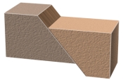 <strong>What type of fault is shown in this figure? </strong> A)normal fault B)strike-slip fault C)reverse fault D)none of these