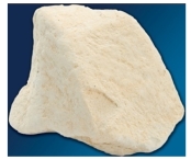 <strong>This photograph shows chalk.How is it formed? </strong> A)evaporation of water in a lake or sea B)accumulation of microscopic organisms composed of calcium carbonate C)precipitation from seawater early in Earth's history D)accumulation of silica-rich organisms or mixing of seawater and groundwater