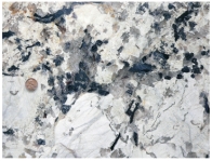 <strong>What type of rock is shown in this photograph? </strong> A)crystalline rock B)clastic rock C)rock with minerals that are too small to see D)none of these