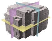 <strong>What type of cleavage is illustrated in this figure? </strong> A)one direction B)two perpendicular directions C)two nonperpendicular directions D)three perpendicular directions E)three nonperpendicular directions
