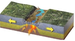 <strong>A divergent boundary can form within a continent. If it does it is called a: </strong> A) continental rift B) plate tectonics C) mid-continent ridge D) continental edge E) continental shelf