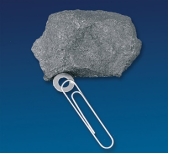 <strong>What mineral test is shown in this photograph?  </strong> A) scratch test B) effervescence C) streak D) magnetism E) specific gravity <div style=padding-top: 35px> 