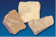 <strong>The very common mineral shown in this photograph is commonly a pink- to cream-colored mineral with wavy, light-colored lines. It does not effervesce. What mineral is it?  </strong> A) garnet B) quartz C) biotite D) muscovite E) feldspar <div style=padding-top: 35px> 