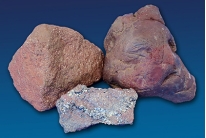 <strong>This iron oxide mineral commonly has a reddish color and consistently has red streak. What mineral is it?  </strong> A) calcite B) dolomite C) hematite D) magnetite E) pyrite <div style=padding-top: 35px> 
