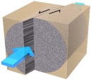 <strong>What type of fault is forming here? </strong> A) normal fault B) reverse fault C) strike-slip fault D) oblique-slip faults