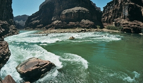 <strong>Deposition in bedrock channels occurs along river banks and behind obstacles as: </strong> A) water velocity decreases B) water velocity increases C) the gradient increases