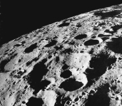 <strong>These craters on the moon formed when:  </strong> A) meteoroids and other objects impacted on the surface B) caves formed in a widespread limestone layer collapsed C) when numerous volcanoes erupted at nearly the same time D) groundwater dissolved an underground layer of salt <div style=padding-top: 35px> 