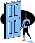 Guardate le immagini e scrivete quattro frasi complete usando vicino a, lontano da, sopra, sotto, dentro, fuori, davanti o dietro. (Use the prepositions sopra, sotto, dentro, davanti, fuori, vicino a, lontano da or dietro in four complete sentences based on the illustrations provided.) 1. 2. 3. 4.