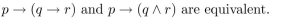 Determine whether
