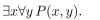 P(x, y) means x and y are real numbers such that Determine whether the statement is true. In 73-75 P(m, n) means where the universe of discourse for m and n is the set of nonnegative integers. What is the truth value of the statement?