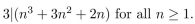 Use the Principle of Mathematical Induction to prove that