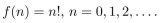 In questions give a recursive definition with initial condition(s). The function
