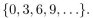 In questions give a recursive definition with initial condition(s). The set