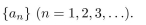 give a recursive definition (with initial condition(s)) of