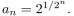 give a recursive definition (with initial condition(s)) of