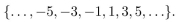 In questions give a recursive definition with initial condition(s) of the set S.