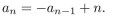 Consider the recurrence relation (a) Write the associated homogeneous recurrence relation. (b) Find the general solution to the associated homogeneous recurrence relation. (c) Find a particular solution to the given recurrence relation. (d) Write the general solution to the given recurrence relation. (e) Find the particular solution to the given recurrence relation when