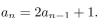 Consider the recurrence relation (a) Write the associated homogeneous recurrence relation. (b) Find the general solution to the associated homogeneous recurrence relation. (c) Find a particular solution to the given recurrence relation. (d) Write the general solution to the given recurrence relation. (e) Find the particular solution to the given recurrence relation when