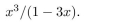 find the coefficient of in the power series of each of the function.