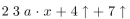 The string is postfix notation for an algebraic expression. Write the expression in prefix notation.