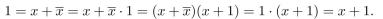 Give a reason for each step in the proof that is true in Boolean algebras. Your reasons should come from the following: associative laws for addition and multiplication, commutative laws for addition and multiplication, distributive law for multiplication over addition and distributive law for addition over multiplication, identity laws, unit property, and zero property.