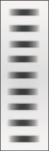 <strong>Following a DNA footprint protection assay, which banding pattern would you expect to see if you identify a potential promoter region?</strong> A) B) C) D) E)