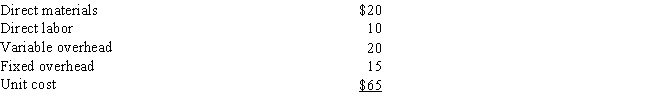 <strong>The following information relates to a product produced by Marigold Company: Fixed selling costs are $650,000 per year, and variable selling costs are $10 per unit sold.Although production capacity is 400,000 units per year, the company expects to produce only 250,000 units next year.The product normally sells for $100 each.A customer has offered to buy 40,000 units for $80 each. The incremental cost per unit associated with the special order is:</strong> A) $76. B) $60. C) $90. D) $84.