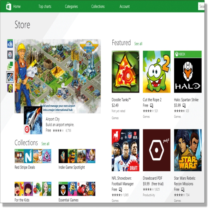  When you install an app from the Windows Store on a Windows 8 or Windows 10 device,it appears as a(n)____________________ on the Start screen as shown in the accompanying figure.
