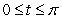 Compute the area of the shaded region whose boundary consists of the line segment on the x axis and the curve , .